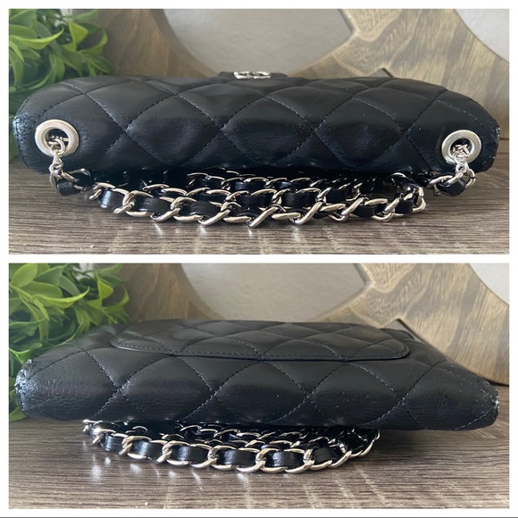 π€ β CHANEL Quilted WOC Wallet Chain Quilted Matelasse Crossbody Revamp - Picture 6 of 15